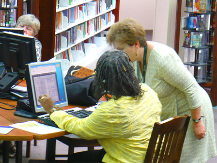 beaufort county library parking