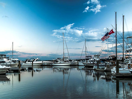 beaufort downtown marina parking